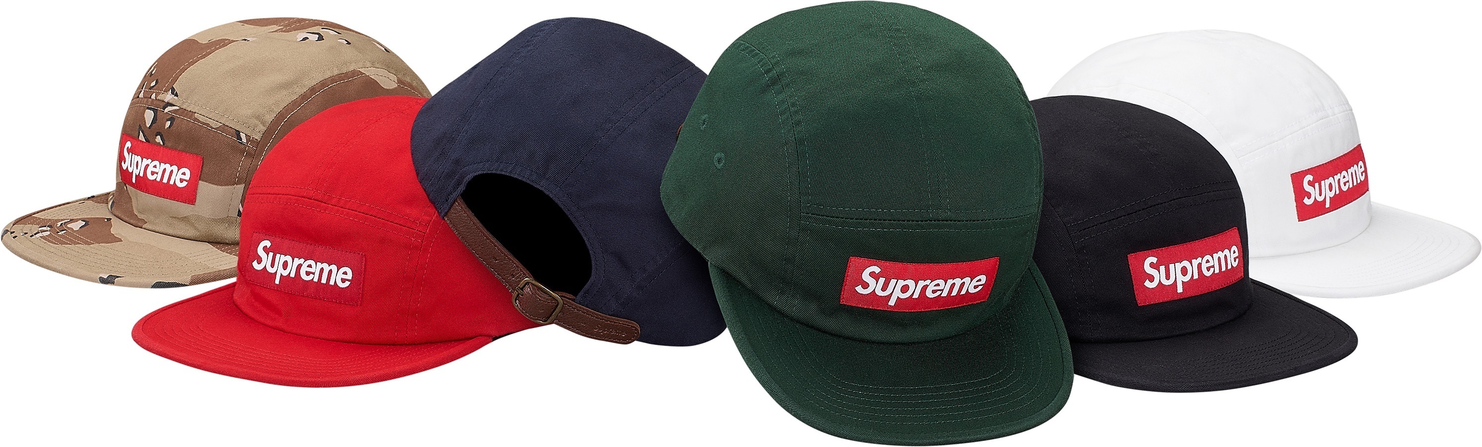 Washed Chino Twill Camp Cap